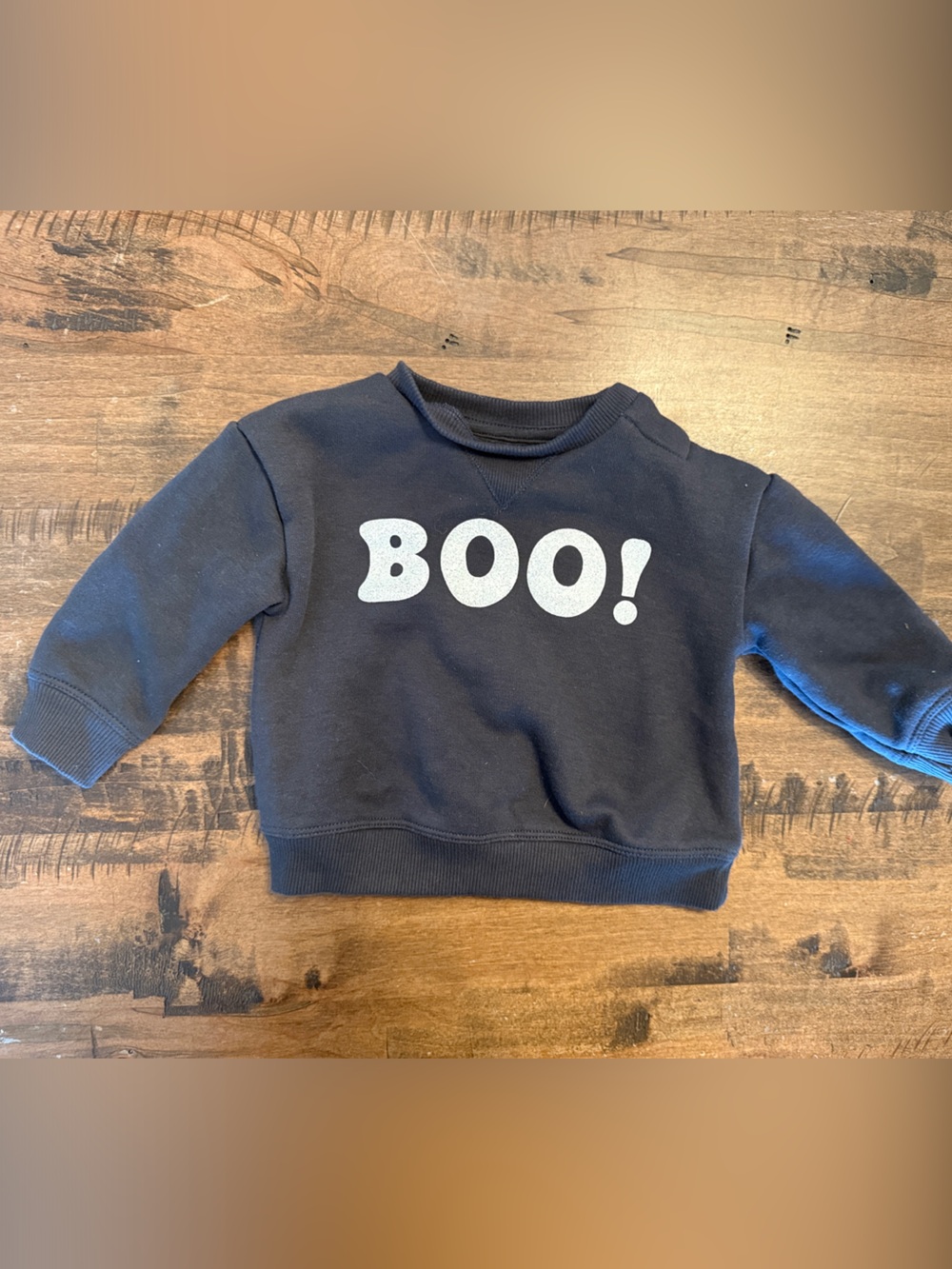 Kids "BOO!" Pullover Sweatshirt